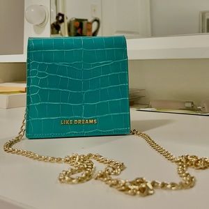 Like Dreams Mini Croc Crossbody